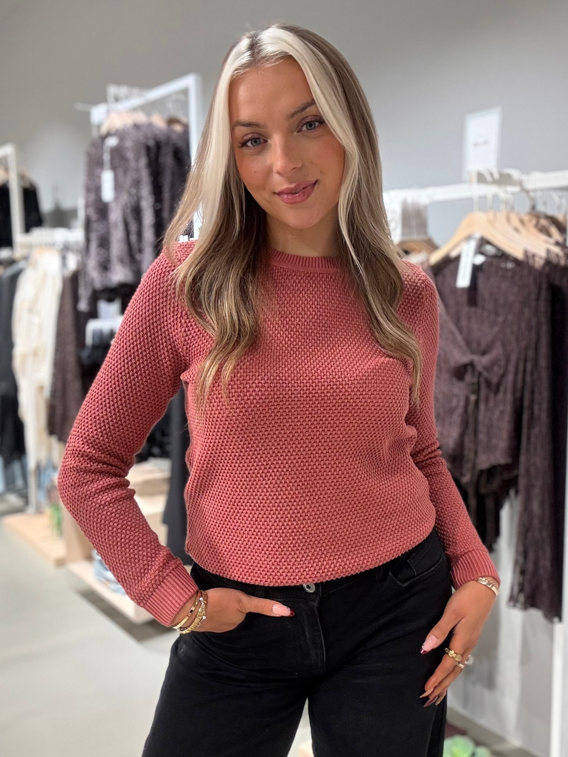 VIDALO Pullover - Marsala